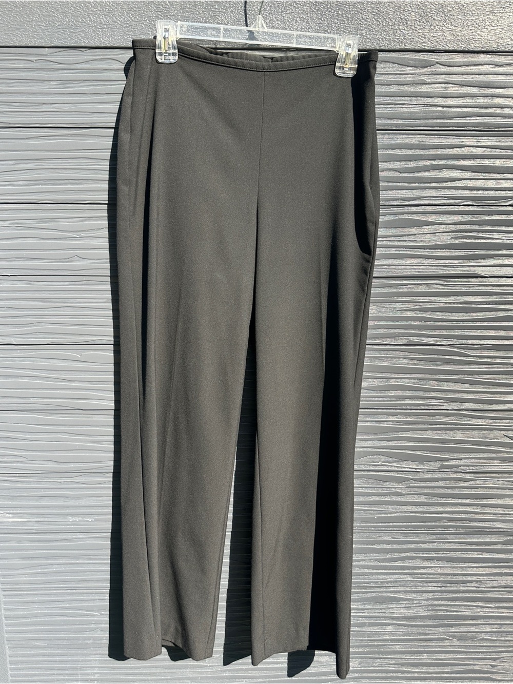 Talbots Hollywood Fit Black Pull On Career Pants Women’s Size 6